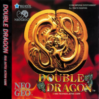 Double Dragon Neo Geo CD  box art